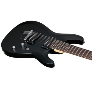 Schecter C-7 Deluxe 7-String Electric Guitar - Satin Black