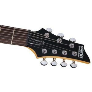 Schecter C-7 Deluxe 7-String Electric Guitar - Satin Black