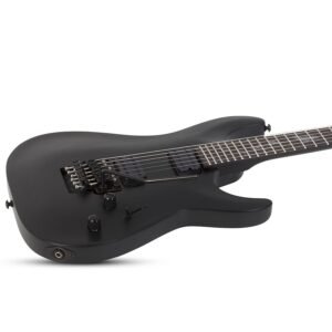 Schecter Damien-6 FR SBK Electric Guitar 2471 - Satin Black