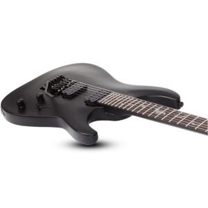 Schecter Damien-6 FR SBK Electric Guitar 2471 - Satin Black