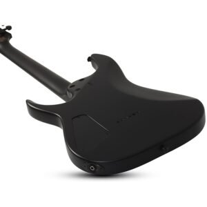 Schecter Damien-6 SBK Electric Guitar 2470 - Satin Black 4