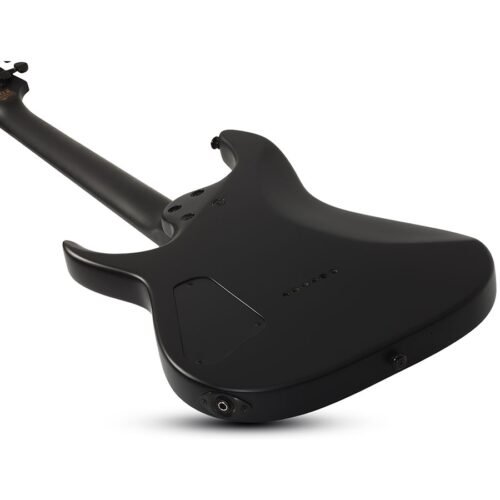 Schecter Damien-6 SBK Electric Guitar 2470 - Satin Black 4