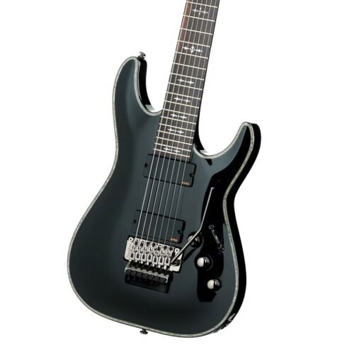 Schecter Hellraiser C-7 FR Floyd Rose Bridge 7-String Electric Guitar - Black Schecter Hellraiser C-7 FR Floyd Rose Bridge 7-String Electric Guitar - Black