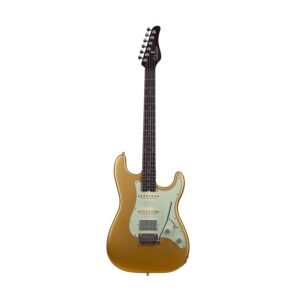 Schecter Nick Johnston Traditional HSS 10th Anniversary Electric Guitar - Atomic Saffron
