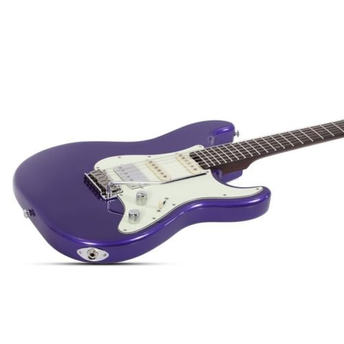 Schecter Nick Johnston Traditional HSS 10th Anniversary Electric Guitar - Atomic Violet 1156
