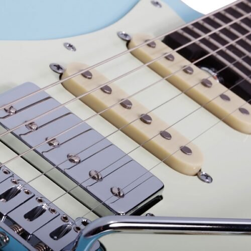 Schecter Nick Johnston Traditional HSS Electric Guitar With Gig Bag - Atomic Forst 1542