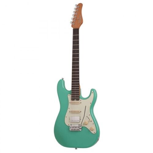 Schecter Nick Johnston Traditional HSS Electric Guitar With Gig Bag - Atomic Green 1540 Schecter Nick Johnston Traditional HSS Electric Guitar With Gig Bag - Atomic Green 1540