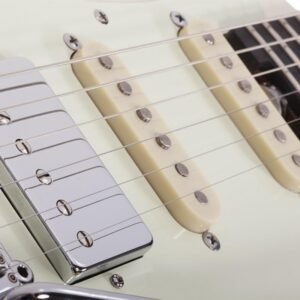Schecter Nick Johnston Traditional HSS Electric Guitar With Gig Bag - Atomic Snow 1541 3 Schecter Nick Johnston Traditional HSS Electric Guitar With Gig Bag - Atomic Snow 1541