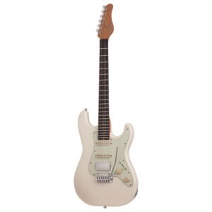 Schecter Nick Johnston Traditional HSS Electric Guitar With Gig Bag - Atomic Snow 1541 Schecter Nick Johnston Traditional HSS Electric Guitar With Gig Bag - Atomic Snow 1541
