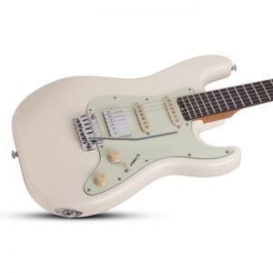 Schecter Nick Johnston Traditional HSS Electric Guitar With Gig Bag - Atomic Snow 1541 4 Schecter Nick Johnston Traditional HSS Electric Guitar With Gig Bag - Atomic Snow 1541