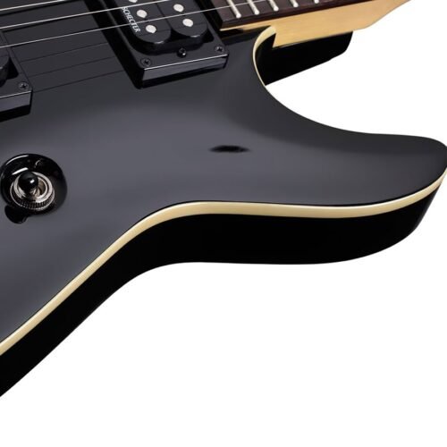 Schecter Omen 6 Electric Guitar - Gloss Black (BLK) 2060