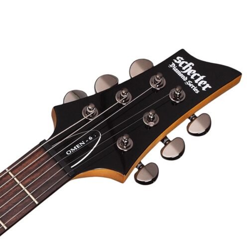 Schecter Omen 6 Electric Guitar - Gloss Black (BLK) 2060