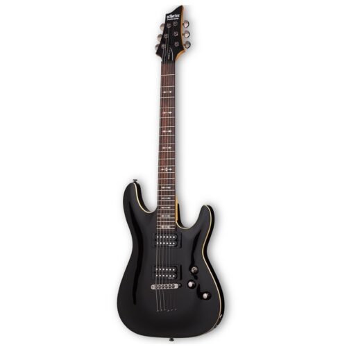 Schecter Omen 6 Electric Guitar - Gloss Black (BLK) 2060 Schecter Omen 6 Electric Guitar - Gloss Black (BLK) 2060