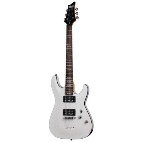 Schecter Omen 6 Electric Guitar - Vintage White 2061 Schecter Omen 6 Electric Guitar - Vintage White 2061