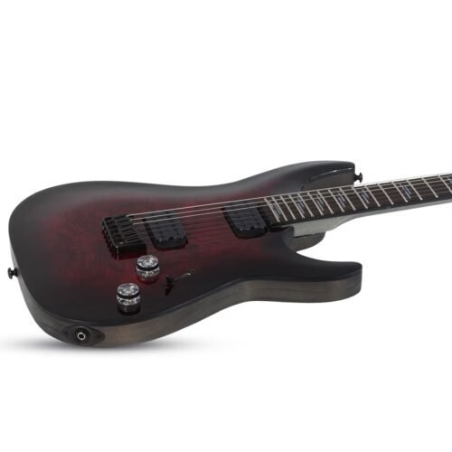 Schecter Omen Elite-6 Electric Guitar - Black Cherry Burst 2450 3 Schecter Omen Elite-6 Electric Guitar - Black Cherry Burst 2450
