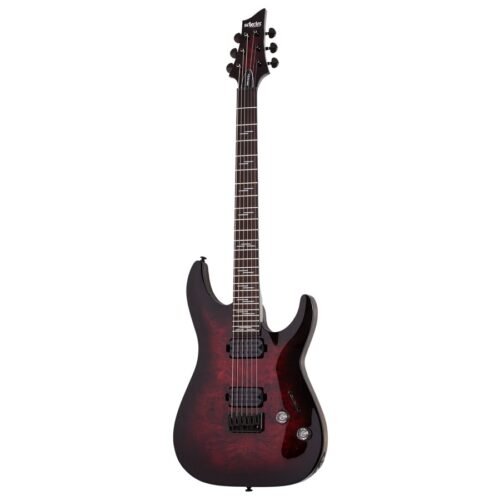 Schecter Omen Elite-6 Electric Guitar - Black Cherry Burst 2450