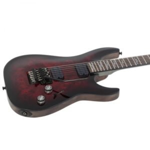 Schecter Omen Elite-6 FR BCHB Electric Guitar With Bag - Black Cherry Burst 2453 2 Schecter Omen Elite-6 FR BCHB Electric Guitar With Bag - Black Cherry Burst 2453