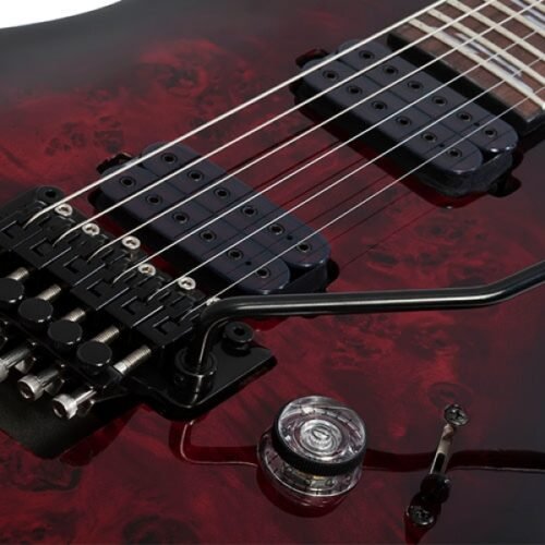 Schecter Omen Elite-6 FR BCHB Electric Guitar With Bag - Black Cherry Burst 2453 3 Schecter Omen Elite-6 FR BCHB Electric Guitar With Bag - Black Cherry Burst 2453