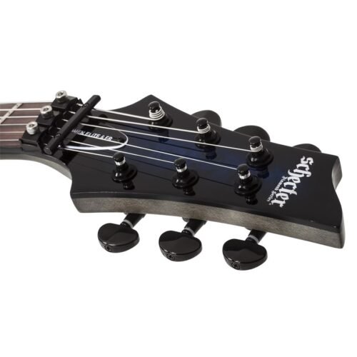 Schecter Omen Elite-6 FR Electric Guitar 2455 With Bag - See Thru Blue Burst