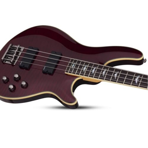 Schecter Omen Extreme-4 BCH 4-String Bass Guitar - Black Cherry 2 Schecter Omen Extreme-4 BCH 4-String Bass Guitar - Black Cherry