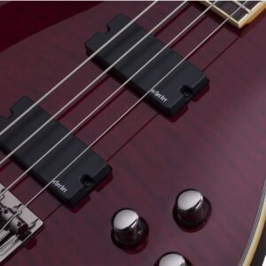 Schecter Omen Extreme-4 BCH 4-String Bass Guitar - Black Cherry 4 Schecter Omen Extreme-4 BCH 4-String Bass Guitar - Black Cherry