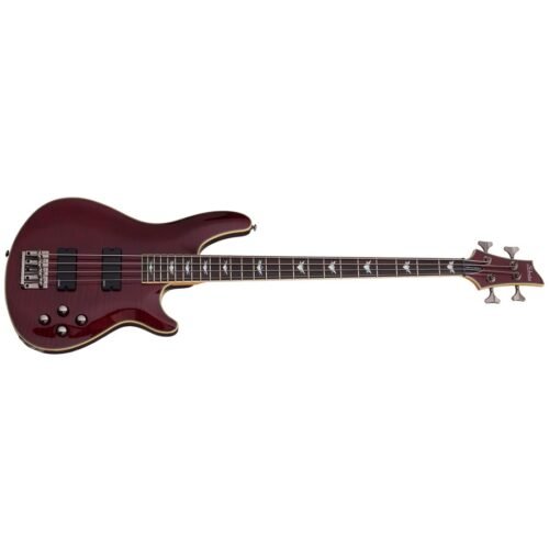 Schecter Omen Extreme-4 BCH 4-String Bass Guitar - Black Cherry