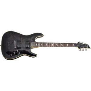 Schecter Omen Extreme 6 Electric Guitar - See Thru Black