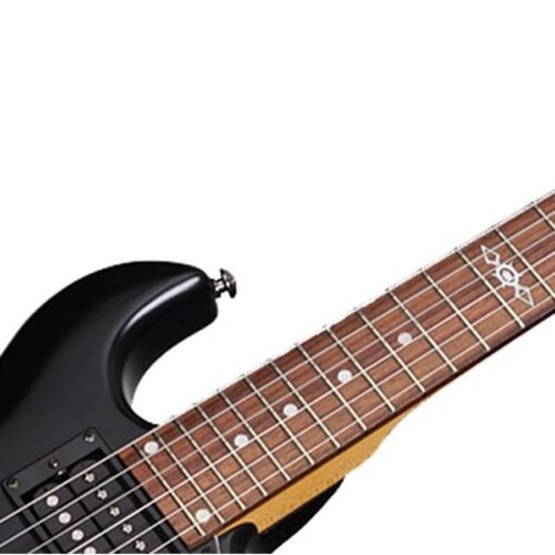 Schecter S-1 SGR Arched Top 6 String Electric Guitar - Midnight Satin Black 4 Schecter S-1 SGR Arched Top 6 String Electric Guitar - Midnight Satin Black