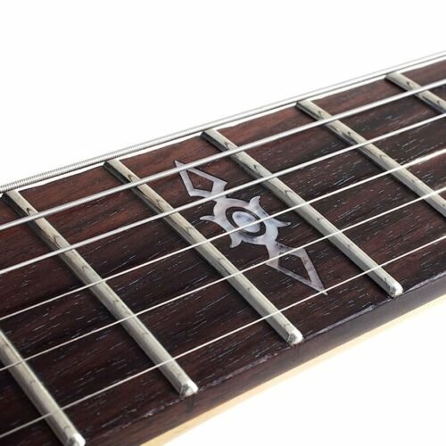 Schecter S-1 SGR Arched Top 6 String Electric Guitar - Midnight Satin Black 6 Schecter S-1 SGR Arched Top 6 String Electric Guitar - Midnight Satin Black