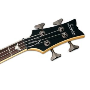 Schecter Stiletto Extreme-4 STBLK 4-String Bass Guitar - See-Thru Black