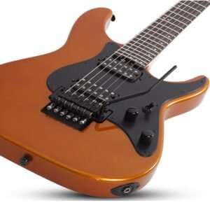 Schecter Sun Valley Super Shredder FR Electric Guitar - Lambo Orange 1281