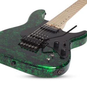Schecter Sun Valley Super Shredder FR S Electric Guitar 1247 - Green Reign 2 Schecter Sun Valley Super Shredder FR S Electric Guitar 1247 - Green Reign