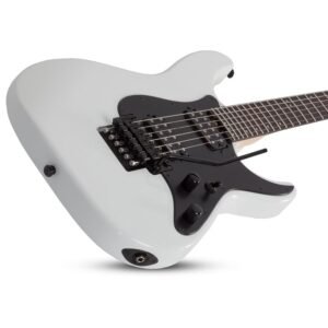 Schecter Sun Valley Super Shredder FR WHT Electric Guitar With Gig Bag - Gloss White 3 Schecter Sun Valley Super Shredder FR WHT Electric Guitar With Gig Bag - Gloss White