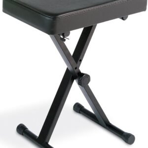 Softline Pro SP50 Keyboard Piano Bench Adjustable Collapsible X Style Stool Chair Seat Softline Pro SP50 Keyboard Piano Bench Adjustable Collapsible X Style Stool Chair Seat