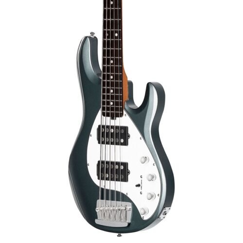 Sterling RAY35HH 5-String Bass Guitar - Charcoal Frost 2 Sterling RAY35HH 5-String Bass Guitar - Charcoal Frost