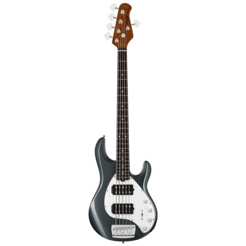 Sterling RAY35HH 5-String Bass Guitar - Charcoal Frost