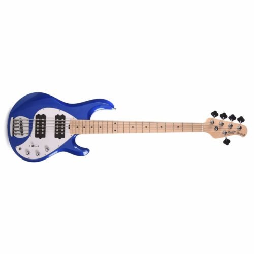 Sterling StingRay RAY5HH COB Bass Guitar - Cobra Blue