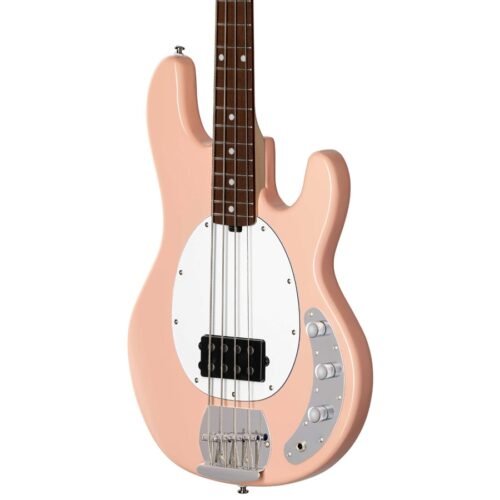 Sterling StingRay Ray4 4-String Bass Guitar - Pueblo Pink 2