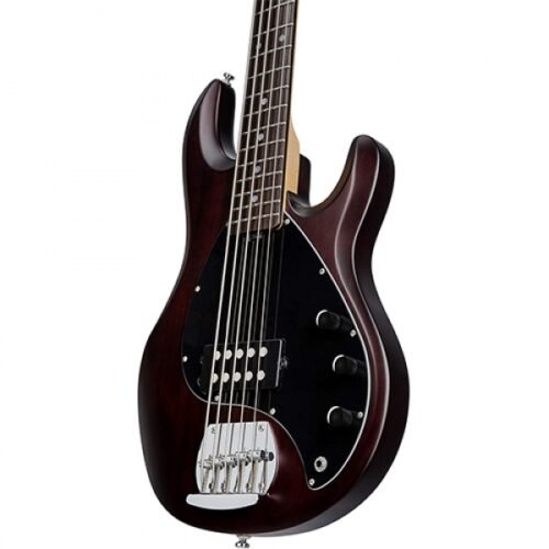 Sterling StingRay Ray5 5-String Bass Guitar - Walnut Satin 3 Sterling StingRay Ray5 5-String Bass Guitar - Walnut Satin
