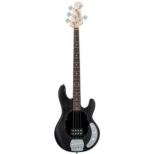 Sterling Stingray RAY4 4-String Bass Guitar - Trans Black Satin