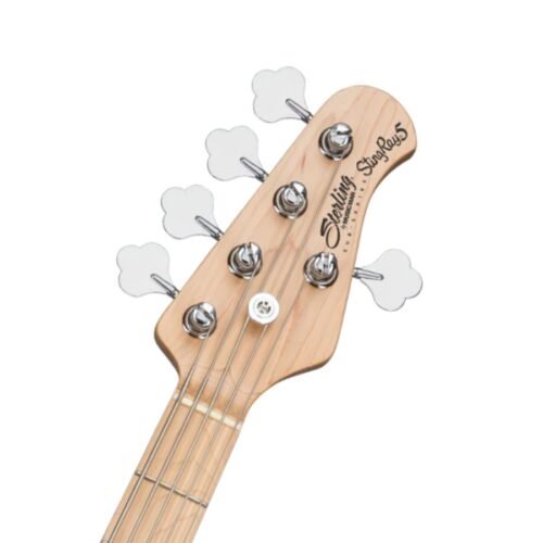 Sterling Stingray RAY5 5-String Maple Fingerboard Bass Guitar - Black