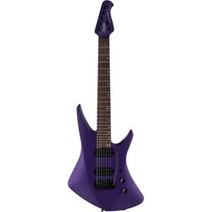 Sterling by Music Man Kaizen 7-String Electric Guitar Firemist Purple Satin Sterling by Music Man Kaizen 7-String Electric Guitar Firemist Purple Satin