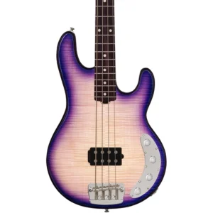 Sterling by Music Man StingRay Ray34 Electric Bass Guitar - Purple Sunset 2 Sterling by Music Man StingRay Ray34 Electric Bass Guitar - Purple Sunset