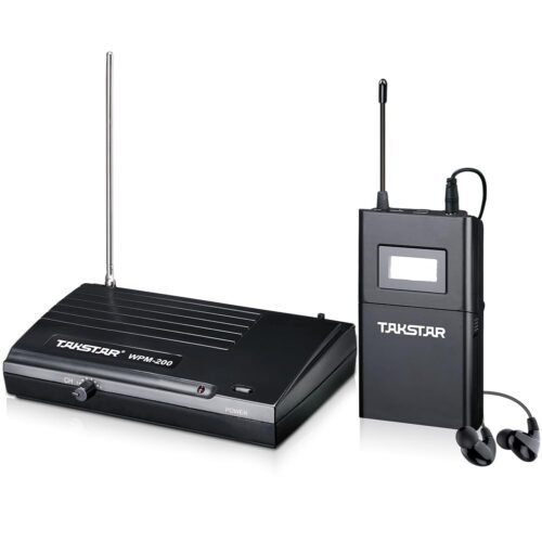 TAKSTAR WPM-200 UHF Wireless in-Ear Monitor System with Bodypack