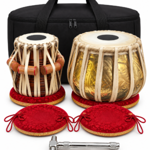 Tabla – Premium Brass Body 3.76 Kg with Bag & Hammer