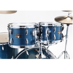 Tama Imperialstar IP52H6W HLB 5-Pieces Acoustic Drum Kit-Hairline Blue Tama Imperialstar IP52H6W HLB 5-Pieces Acoustic Drum Kit-Hairline Blue