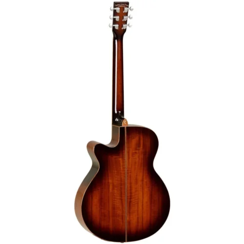 Tanglewood TW4 E KOA Winterleaf Series Superfolk Cutaway Electro Acoustic Guitar - Autumn Burst Gloss