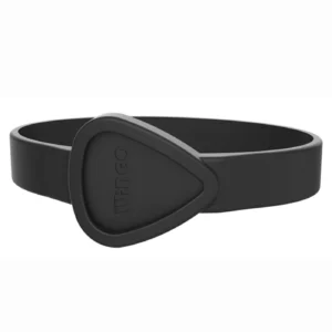 Wingo PB-W6 Silicone Wristband Pick Holder - Black