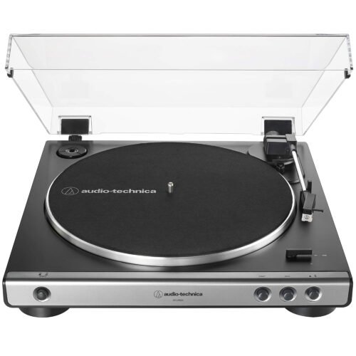 Audio Technica AT-LP60X GM Fully Automatic Belt-Drive Turntable - Gun Metal