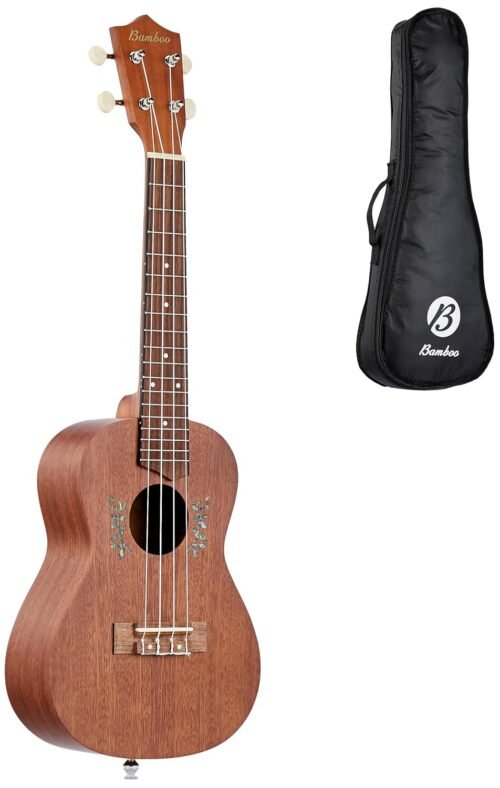 Bamboo U-23 IRIS Concert Ukulele – Earth Series